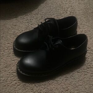 Dr. Martens 1461 smooth platform shoes